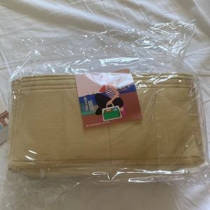 Samorga organizer for Chanel deauville small (34cm) size in beige